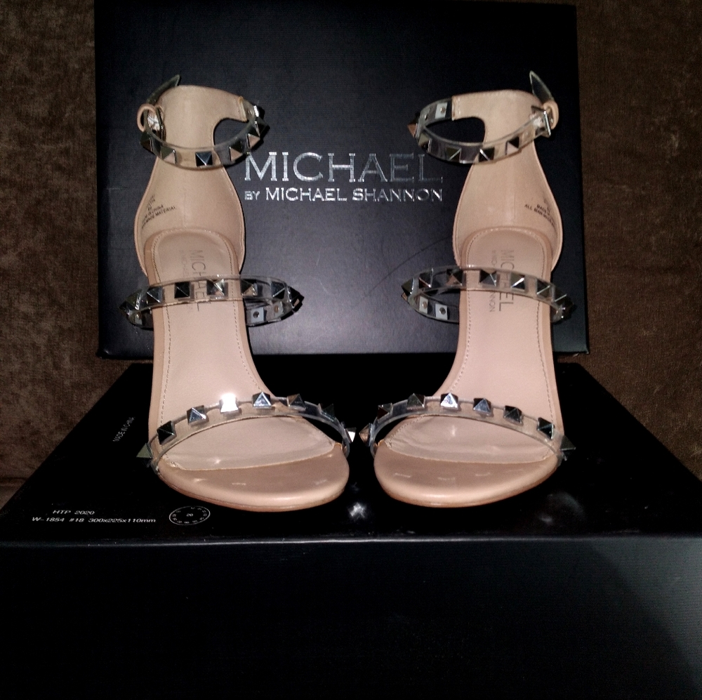Michael Shannon Rose Gold Heels